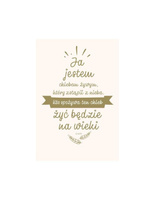 NT z infografikami B5 srebr. tł. Ja jestem chlebem