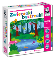Zwierzaki bystrzaki. Gra edukacyjna
