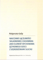 Nauczanie łączliwości składniowej czasownika...