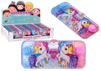 Gra wodna Jednorożec kółeczka różowa