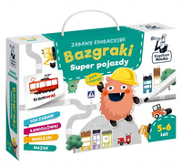 Bazgraki. Super pojazdy. Zabawy edukacyjne