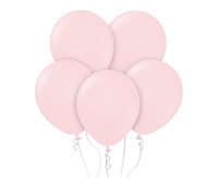 Balony Beauty&Charm makaronowe rózowe 30cm 5szt