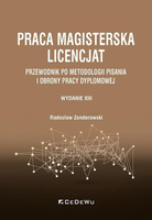 Praca magisterska. Licencjat w.13