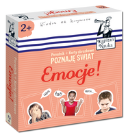 Karty obrazkowe. Poznaję świat. Emocje! + poradnik