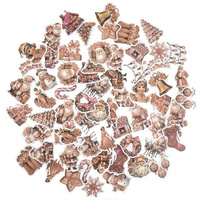 Naklejki winylowe Boże Narodzenie 4-6cm 64szt