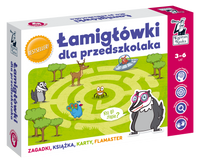 Łamigłówki dla przedszkolaka 3-6 lat. Kapitan Nauka