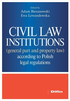 Civil law institutions (general part and...