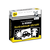 A kuku! Kontrastowe obrazki 0+. Poradnik + karty obrazkowe Kapitan Nauka