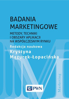 Badania marketingowe. Metody, techniki i obszary..