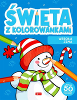Święta z kolorowankami. Wesoła zima