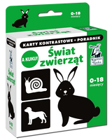 A kuku! Świat Zwierząt. Karty kontrastowe