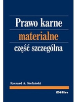 Prawo karne materialne. Część szczególna