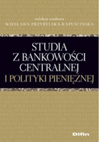 Studia z bankowości centralnej i polityki pieniężnej