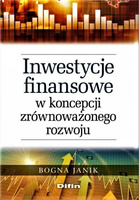 Inwestycje finansowe w koncepcji zrównoważonego rozwoju