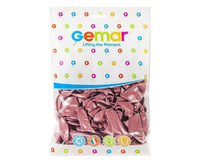 Balony metaliczne Różowo-Złote 30cm 100szt